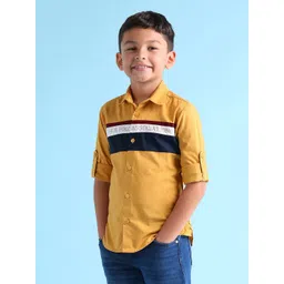 U.S. Polo Assn. Kids Boys Pure Cotton Striped Casual Shirt-picture-38