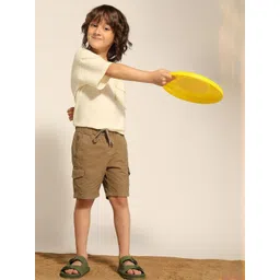 U.S. Polo Assn. Kids Boys Regular Fit Mid-Rise Cargos Shorts-picture-34