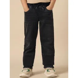 U.S. Polo Assn. Kids Boys Regular Fit Mid-Rise Light Fade Stretchable Jeans-picture-20