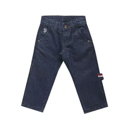 U.S. Polo Assn. Kids Boys Relaxed Fit Clean Look Cotton Jeans-picture-57