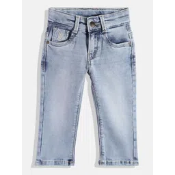 U.S. Polo Assn. Kids Boys Relaxed Fit Heavy Fade Stretchable Jeans-picture-54
