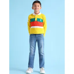 U.S. Polo Assn. Kids Boys Relaxed Fit Light Fade Jeans-picture-42