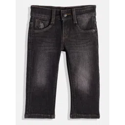 U.S. Polo Assn. Kids Boys Relaxed Fit Light Fade Stretchable Jeans-picture-29