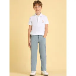 U.S. Polo Assn. Kids Boys Relaxed Fit Mid-Rise Jeans-picture-23
