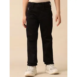 U.S. Polo Assn. Kids Boys Relaxed Fit Mid-Rise Jeans-picture-41