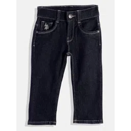 U.S. Polo Assn. Kids Boys Relaxed Fit Stretchable Jeans-picture-28