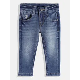 U.S. Polo Assn. Kids Boys Skinny Fit Light Fade Stretchable Jeans-picture-32