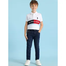 U.S. Polo Assn. Kids Boys Slim Fit Light Fade Jeans-picture-36