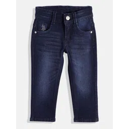 U.S. Polo Assn. Kids Boys Slim Fit Light Fade Stretchable Jeans-picture-26