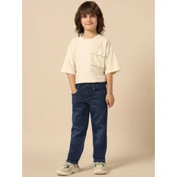 U.S. Polo Assn. Kids Boys Slim Fit Mid-Rise Light Fade Stretchable Jeans-picture-29