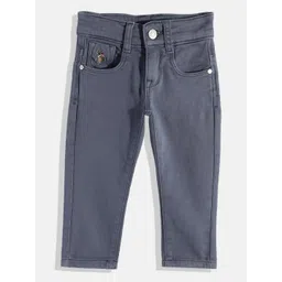 U.S. Polo Assn. Kids Boys Slim Fit Stretchable Jeans-image-2