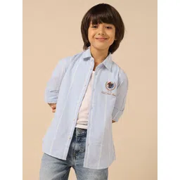 U.S. Polo Assn. Kids Boys Striped Casual Shirt-picture-32
