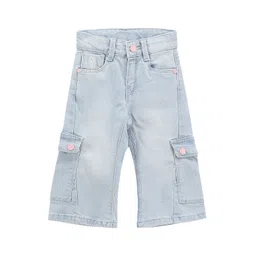 U.S. Polo Assn. Kids Girls Classic Heavy Fade Stretchable Jeans-picture-51