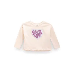U.S. Polo Assn. Kids Girls Embellished Pure Cotton T-shirt-picture-26