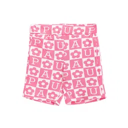 U.S. Polo Assn. Kids Girls Floral Printed Shorts-picture-28