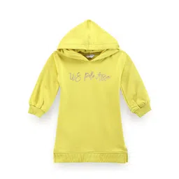 U.S. Polo Assn. Kids Girls Hooded Cotton Dress-picture-33