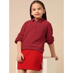 U.S. Polo Assn. Kids Girls Polyester Tops-picture-42