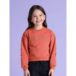 U.S. Polo Assn. Kids Girls Printed Sweatshirt-picture-24