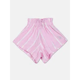 U.S. Polo Assn. Kids Girls Regular Fit Striped Hot Pants Shorts-picture-22