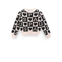 U.S. Polo Assn. Kids Girls Typography Printed Pullover-picture-50
