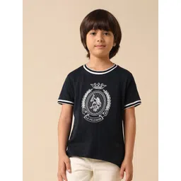 u.s. polo assn. kids Uspa Kids Boys Brand Embroidered Pure Cotton T-shirt-picture-28