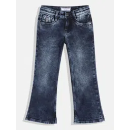 u.s. polo assn. kids U.S.Polo Assn. Kids Boys Blue Boot Cut Clean Look Stretchable Jeans-picture-11