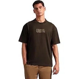 U.S. Polo Assn. Men's OEE11 Oversized Fit Breathable Lounge T-Shirt-picture-12