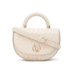 U.S. Polo Assn. ANDRA Beige Woven Cross Body Bag-picture-29