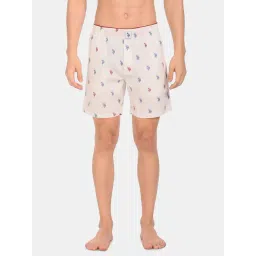 U.S. Polo Assn. Beige Regular fit Printed Boxers-picture-35