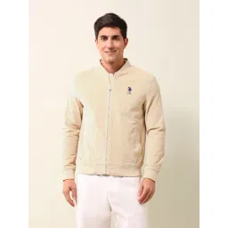 U.S. Polo Assn. Beige Regular Fit Printed Jacket-picture-17