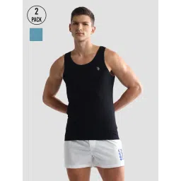 U.S. Polo Assn. Black & Blue Regular Fit Vest - Pack of 2-picture-26