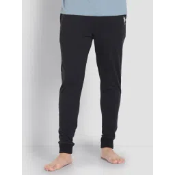 U.S. Polo Assn. Black Cotton Regular Fit Lounge Pants-picture-23