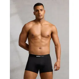 U.S. Polo Assn. Black Nylon Regular Fit Logo Trunks-picture-22