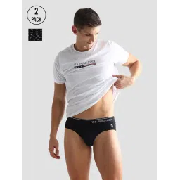 U.S. Polo Assn. Black Regular Fit Briefs - Pack of 2-picture-36