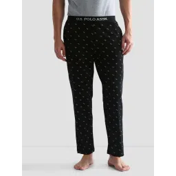 U.S. Polo Assn. Black Regular Fit Lounge Pants-picture-24