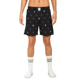 U.S. Polo Assn. Black Regular Fit Printed Boxers-picture-37