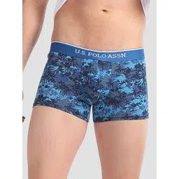 U.S. Polo Assn. Blue & Red Printed Trunks - Pack of 3 image 3