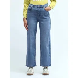 U.S. Polo Assn. Blue Cotton High Rise Jeans-picture-32