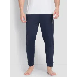 U.S. Polo Assn. Blue Cotton Regular Fit Lounge Pants image 1