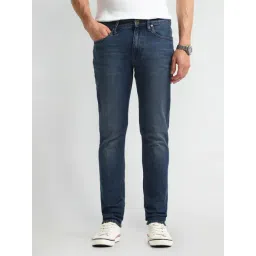 U.S. Polo Assn. Blue Cotton Slim Fit Jeans-picture-43