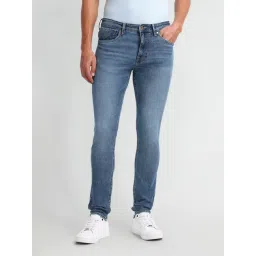 U.S. Polo Assn. Blue Cotton Slim Fit Jeans-picture-29