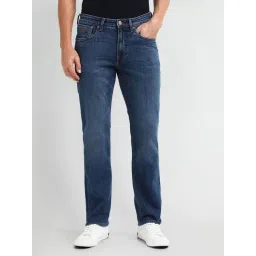 U.S. Polo Assn. Blue Cotton Slim Fit Jeans-picture-48