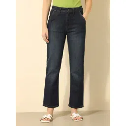 U.S. Polo Assn. Blue Cotton Solid Jeans image 3