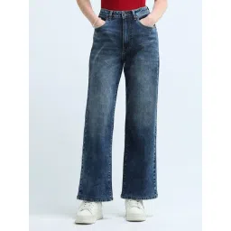 U.S. Polo Assn. Blue Relaxed Fit High Rise Jeans-picture-25