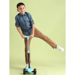 U.S. Polo Assn. Boys Blue Cotton Shirt-picture-45