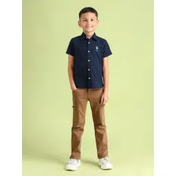 U.S. Polo Assn. Boys Blue Cotton Shirt image 3