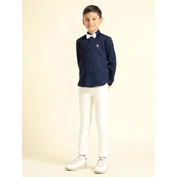 U.S. Polo Assn. Boys Blue Cotton Shirts-picture-24