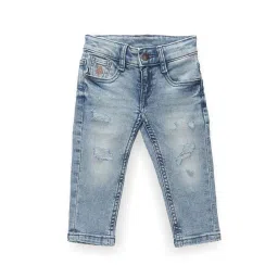 U.S. Polo Assn. Boys Blue Distressed Jeans-picture-45