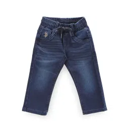 U.S. Polo Assn. Boys Blue Solid Jeans-picture-17
