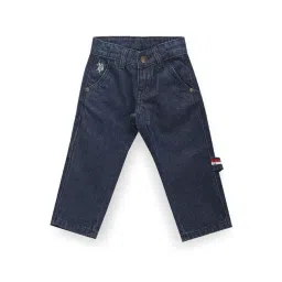 U.S. Polo Assn. Boys Blue Solid Jeans-picture-46
